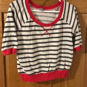 Charlotte Russe soft crop sweatshirt